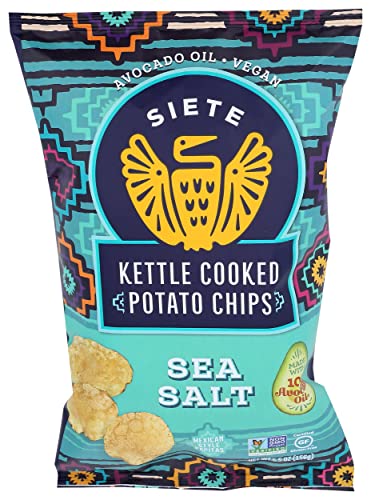 Siete Family Foods Sea Salt Potato Chips, 5.5oz Bag