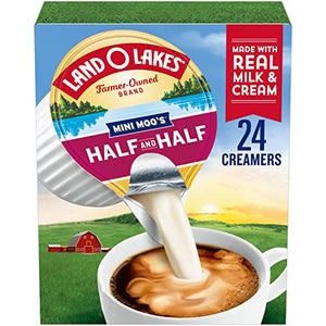 Land O' Lakes Half and Half Creamer, 24 Count