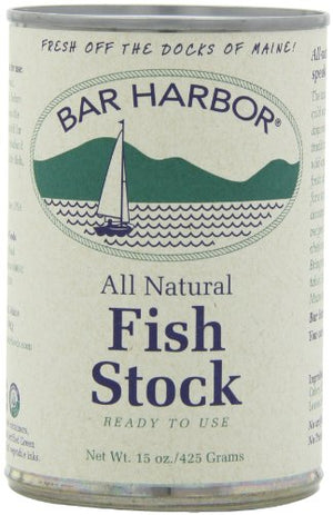 Bar Harbor Fish Stock, 15 oz Can (Pack of 6)