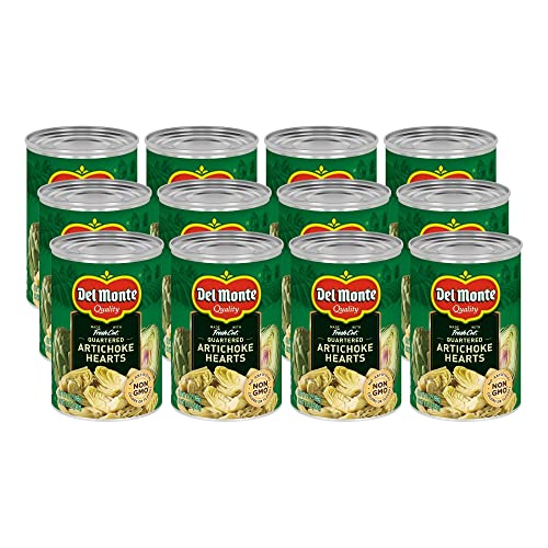 Del Monte Quartered Artichoke Hearts 14 oz, 12 Pack