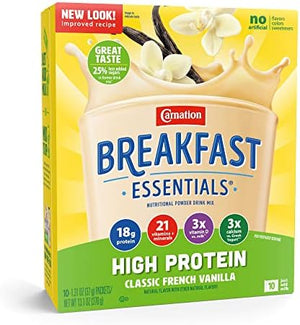 Carnation Breakfast Essentials High Protein, 60 Ct