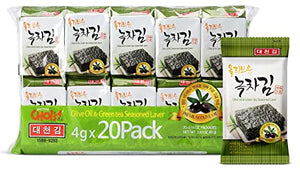 Daechun(Choi's1) Seaweed Snack, Pack of 20