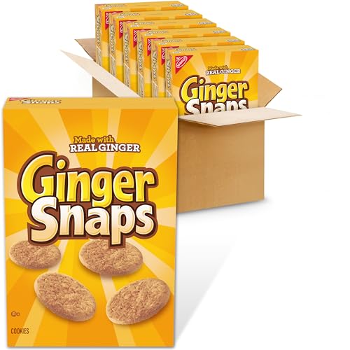 Ginger Snaps Cookies, 6 - 16 oz Boxes