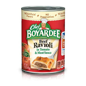 Chef Boyardee Beef Ravioli, 15 Ounce, Pack of 6