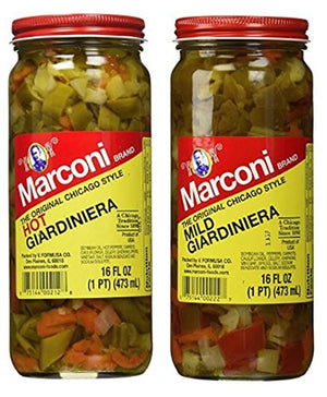 Marconi Chicago Style Hot & Mild Giardiniera 16 oz