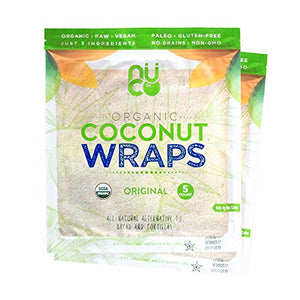 NUCO DUO Organic Coconut Wraps (10 Count)