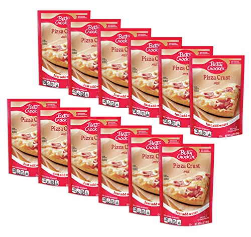 Betty Crocker Pizza Crust Mix - 6.5 oz (12 Pack)