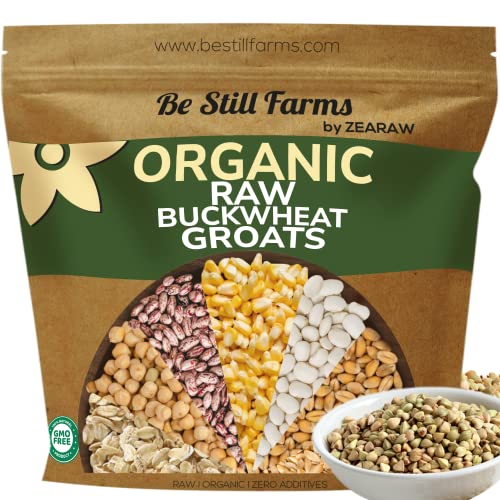 Organic Buckwheat Groats Bulk (4.8lb) by Be Still Farms