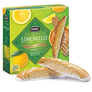 Nonni's Limoncello Biscotti Italian Cookies - 6.88 oz