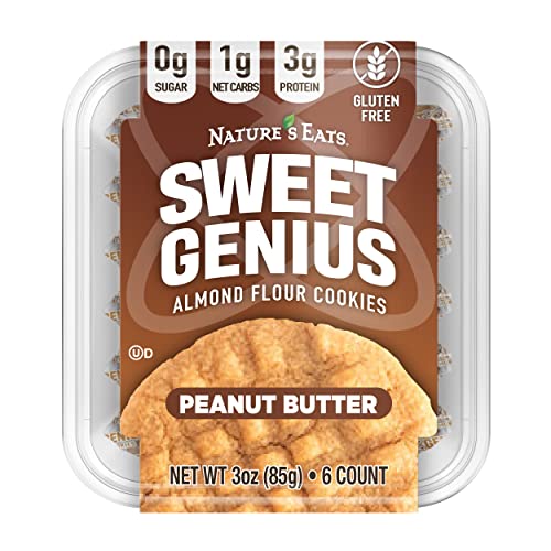 Almond Flour Cookies Peanut Butter, 6 Count