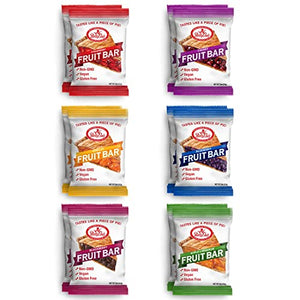 Betty Lou's Fruit Bars Variety Pack, 2 oz, 12 Pack