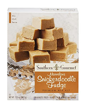 Southern Gourmet Fudge, Snickerdoodle, 12 Ounce Box