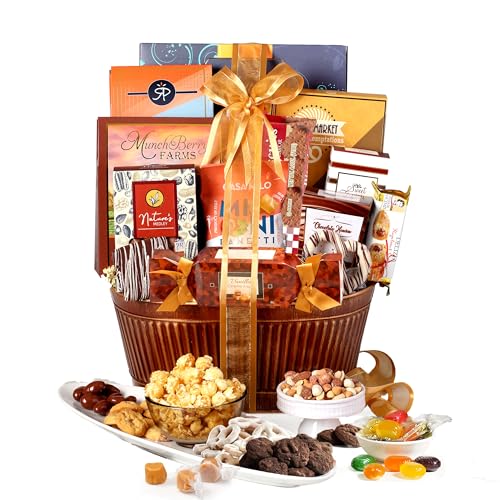 Broadway Basketeers Chocolate Food Gift Basket