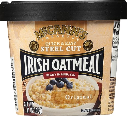 McCann's Instant Oatmeal Cup, Original, 1.4 Ounce