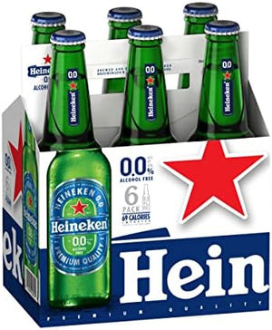 Heineken Non-alcoholic Beer, 12 Oz (6 Pack)