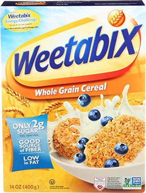 Weetabix Whole Grain Cereal Biscuits, 14 Oz Box