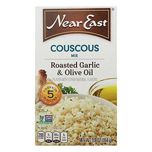 Near East Couscous Mix, Roasted Garlic & Olive Oil, Pack of 12