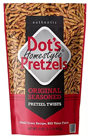 Dot's Pretzels Homestyle Pretzels Original Seasoned, 35 oz