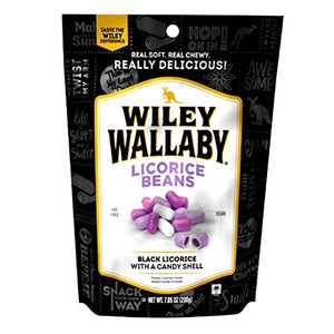 Wiley Wallaby Classic Black Licorice, 7.05 oz