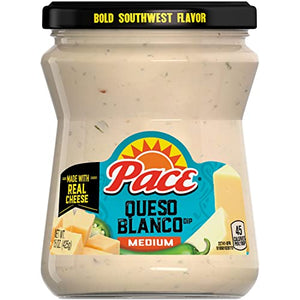 Pace Queso Blanco Cheese Dip, 15 Oz Jar