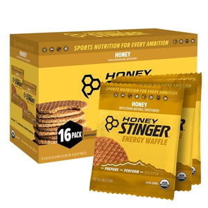 Honey Stinger Organic Honey Waffle, Box of 16