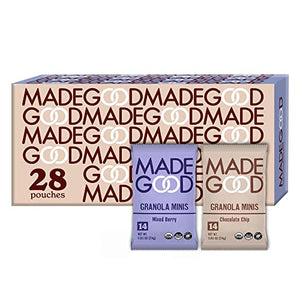 MadeGood Granola Minis Variety Pack, 28 Count