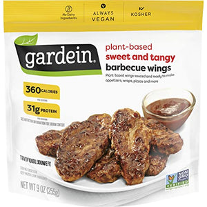 Gardein Sweet & Tangy Barbecue Plant-Based Wings, 9 oz