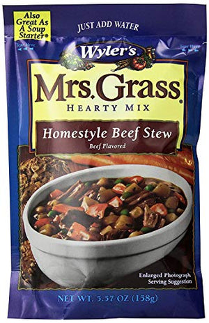 Mrs. Grass Homestyle Beef Stew Mix (3 Pack, 5.57oz)