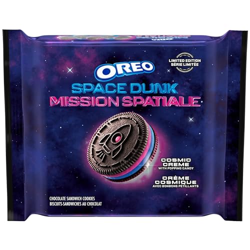 OREO SPACE DUNK Cosmic Creme Chocolate Cookies, Limited Edition