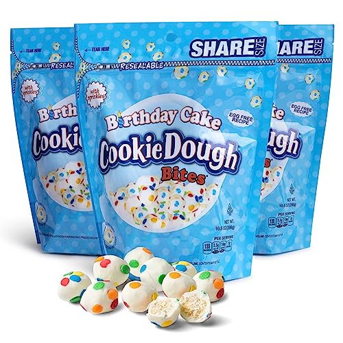 Movie Theater Candy Bag - Birthday Cake Cookie Dough Bites