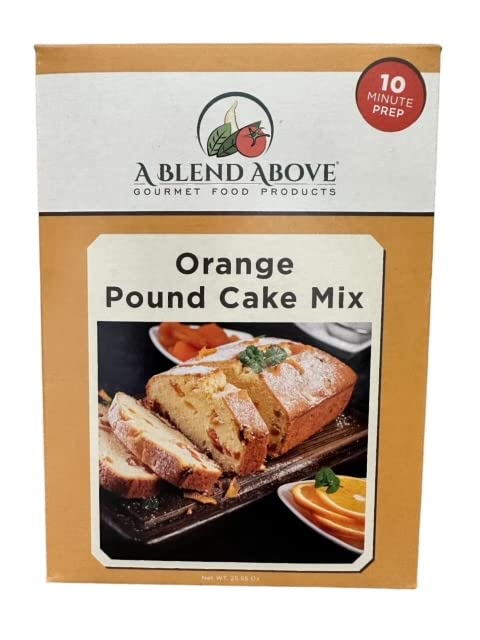 A Blend Above Orange Pound Cake Mix, 10 Servings