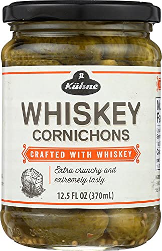 KUHNE Whiskey Cornichons, 12.5 FZ