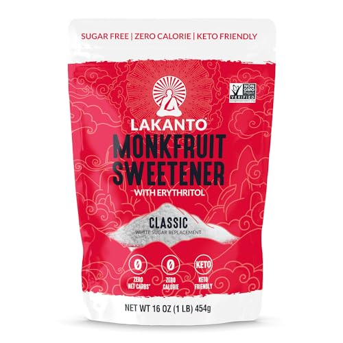 Lakanto Classic Monk Fruit Sweetener, 1 lb