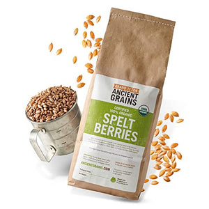 Grand Teton Organic Spelt Berries, 5 lbs