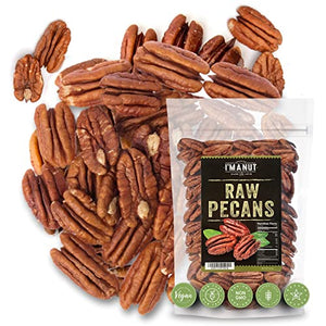 Raw Pecan Halves, 44 oz