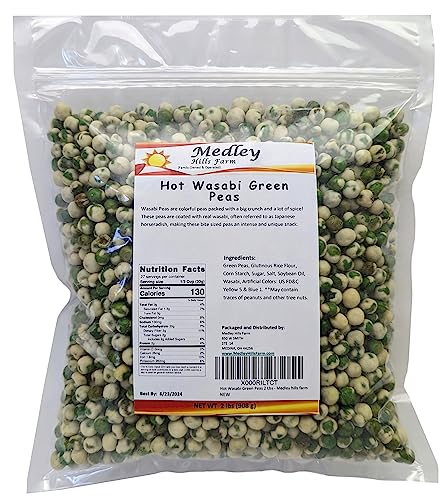 Hot Wasabi Green Peas 2 Lbs