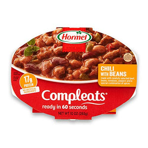 HORMEL COMPLEATS Chili with Beans, 10 oz (Pack of 6)