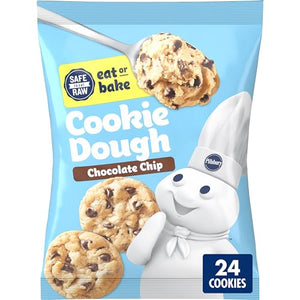 Pillsbury Ready to Bake Chocolate Chip Cookie Dough, 16 oz