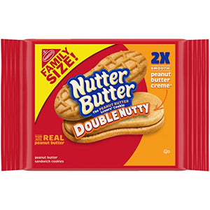 Nutter Butter Double Nutty Peanut Butter Cookies, 15.27 oz