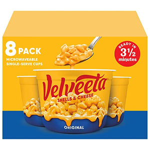 Velveeta Shells & Cheese Microwavable Cups, 8 Pack