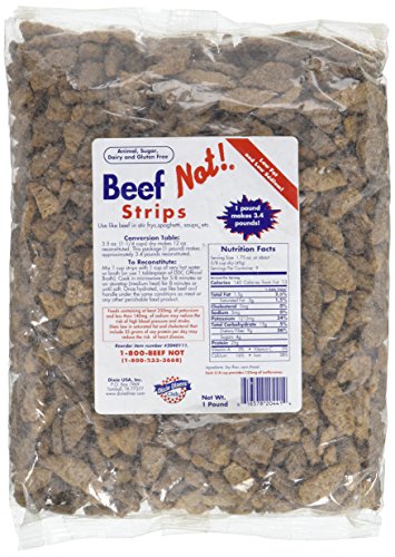 Dixie Diners' Club - Beef (Not!) Strips, 1 lb