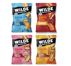 WILDE Protein Chips Variety Pack, 1.34oz Bags (Pack of 12)