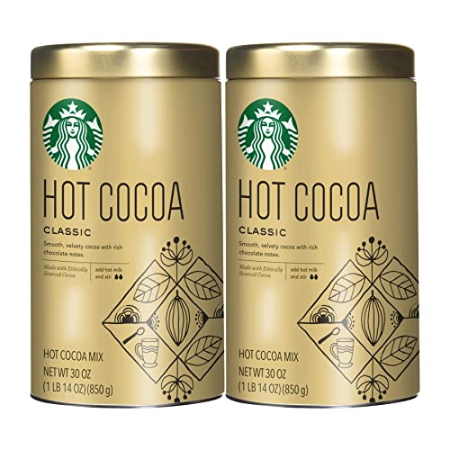 Starbucks Classic Hot Cocoa, 30 Ounce (Pack of 2)