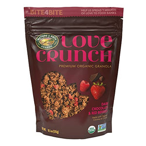 Love Crunch Organic Dark Chocolate and Red Berries Granola, 11.5 Oz