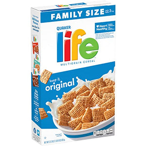 Quaker Life Original Cereal, 22.3 oz