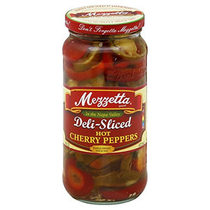 Mezzetta Pepper Cherry Hot Sliced