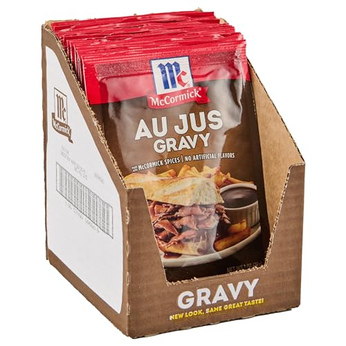 McCormick Au Jus Gravy Mix, 1 oz (Pack of 12)