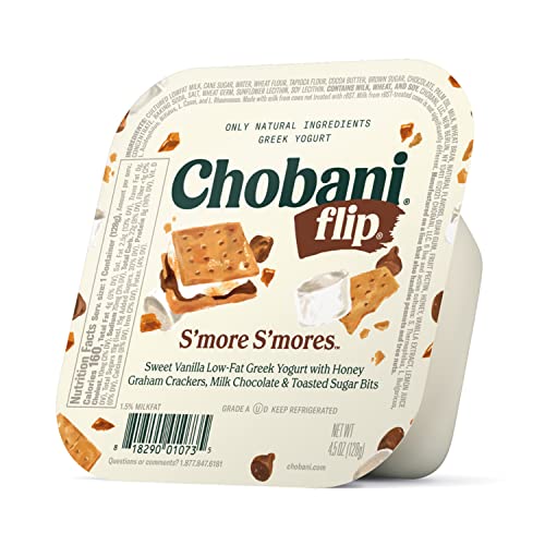 Chobani Flip Low-Fat Greek Yogurt Chocolate S'more, 4.5oz