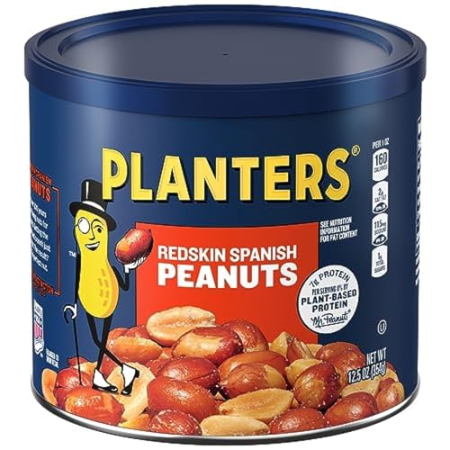 Planters Redskin Spanish Peanuts, 6 Pack