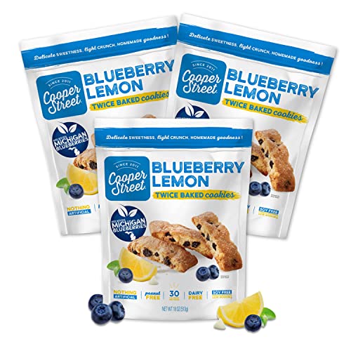 Cooper Street Blueberry Lemon Cookies, 18oz (Pack of 3)